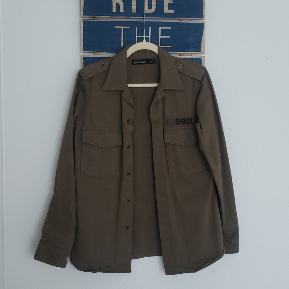 Style Saint military jacket